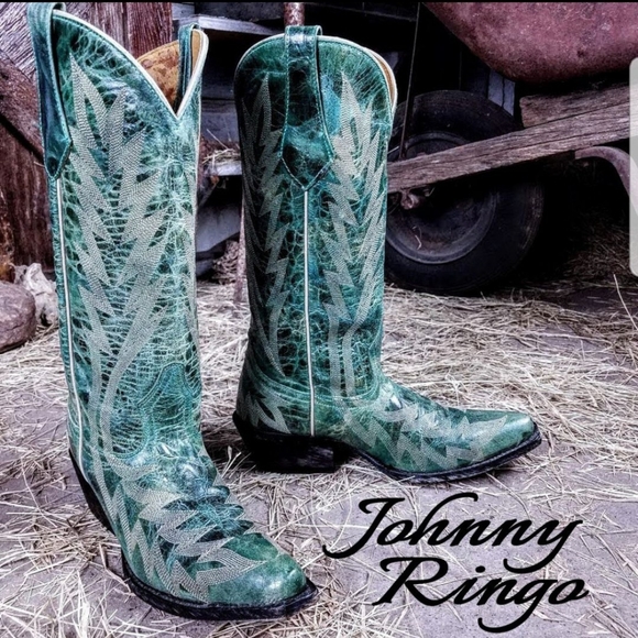 Johnny Ringo Shoes - Johnny Ringo cowboy boots 5.5B